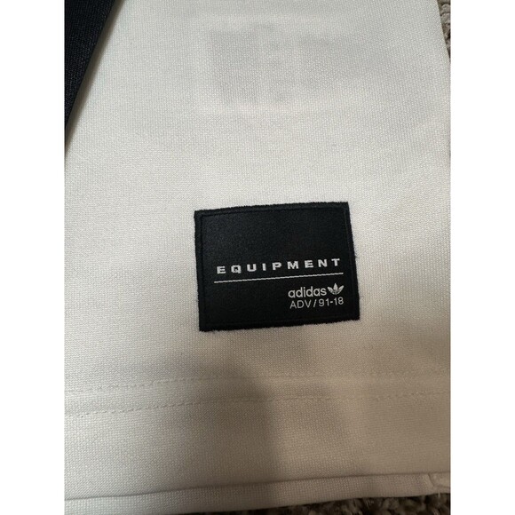 Adidas Equipment Long Sleeve Sweatshirt M White CE2223 A2B001 - Picture 6 of 10